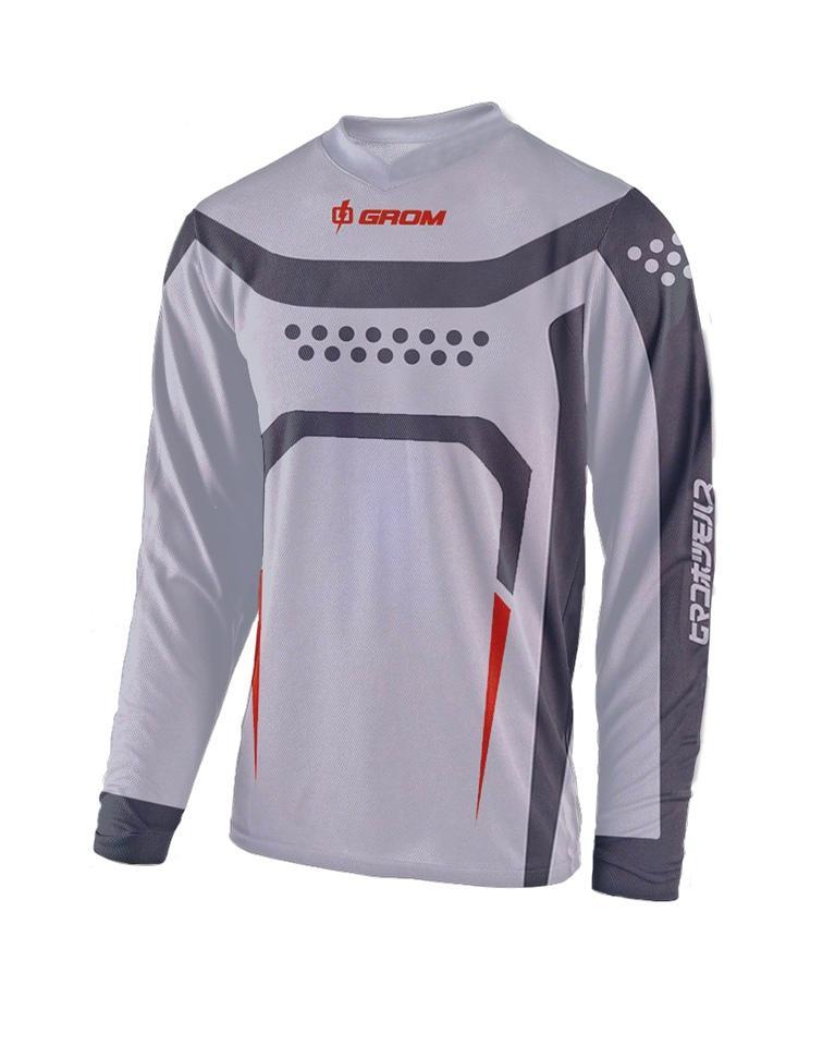 Джерси кросс GROM Tech 9.6 grey