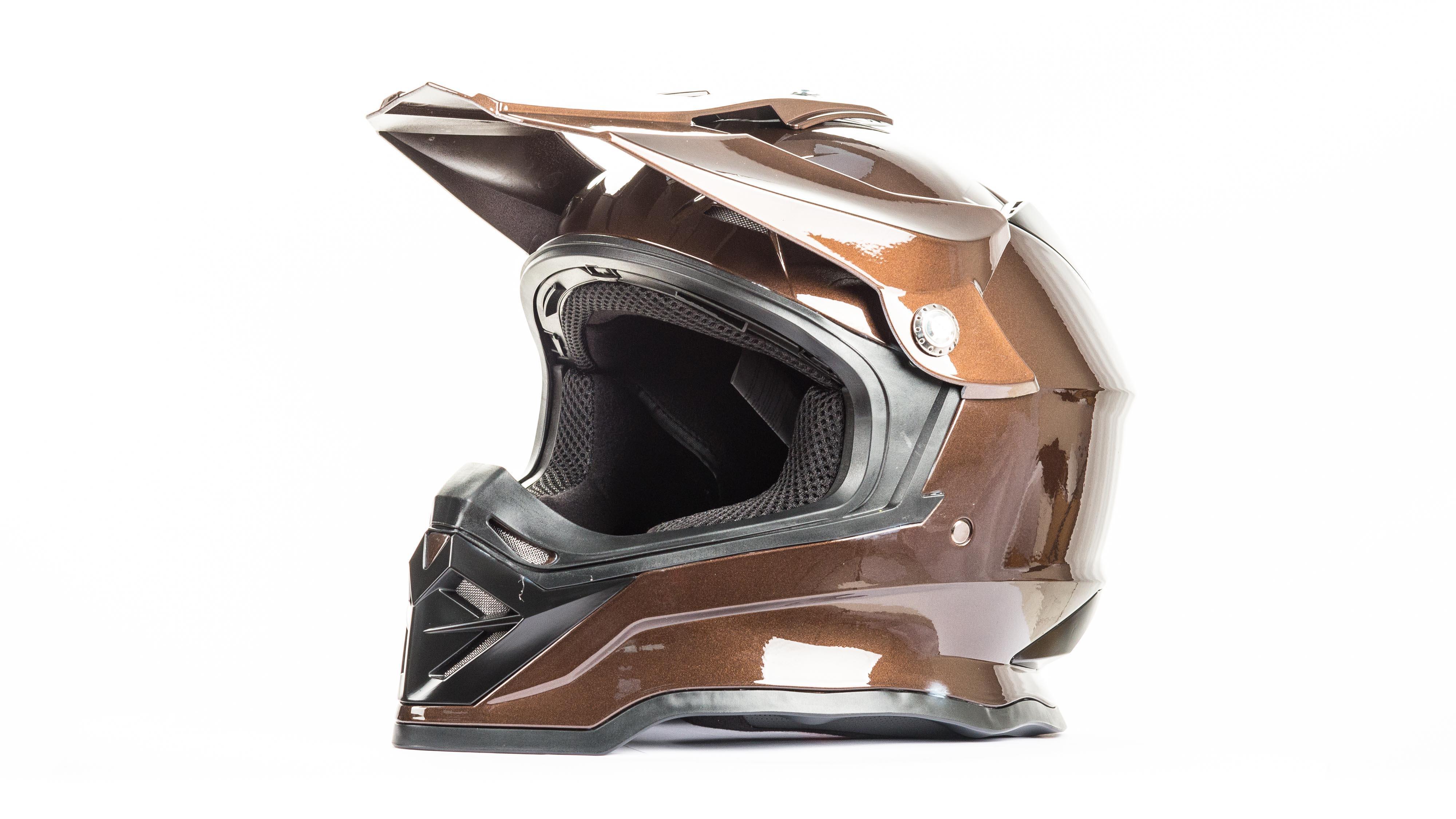 Шлем кроссовый HIZER B6197 gray