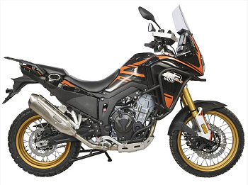 Мотоцикл GR500 ПТС (2023 г.) черный/оранжевый